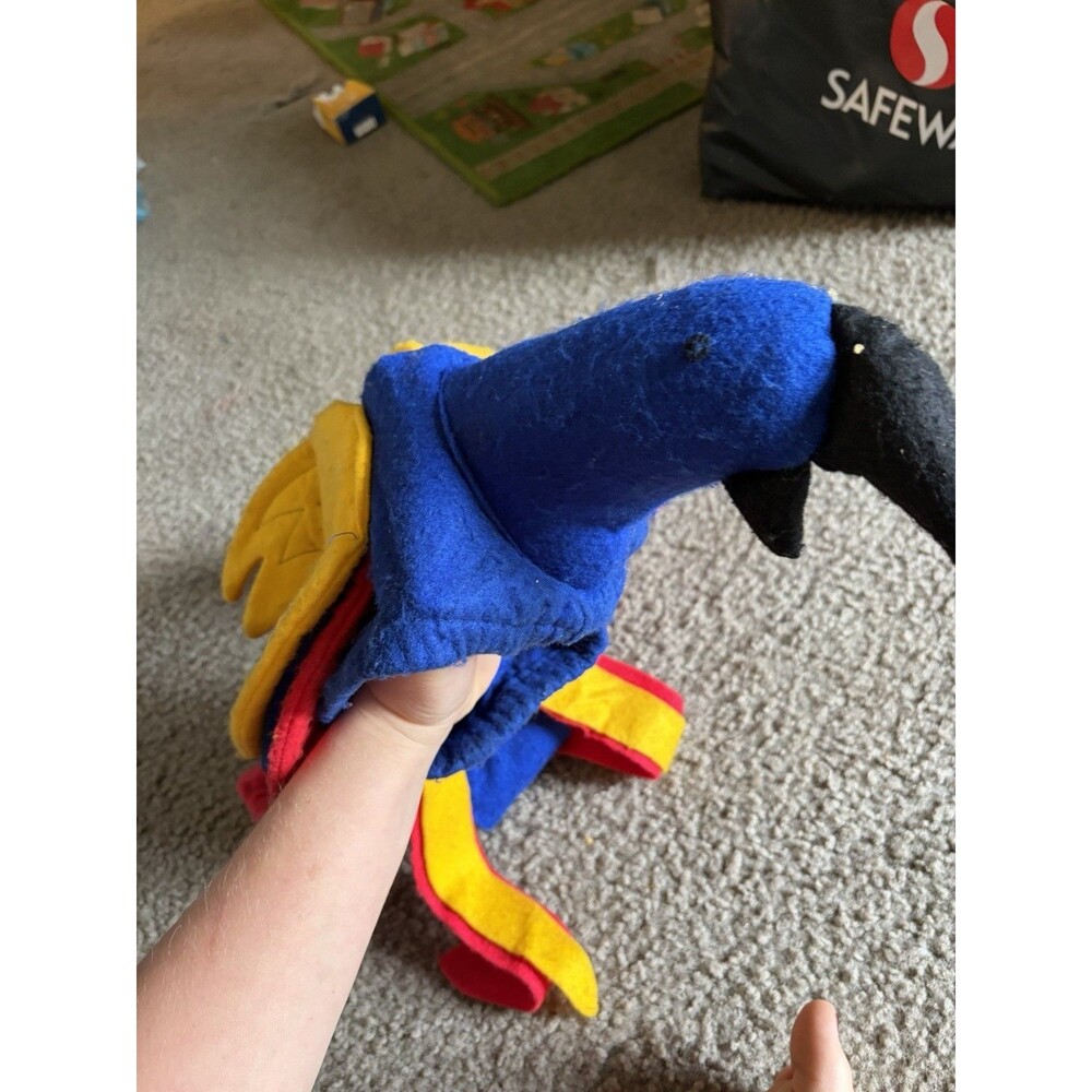 Novelty Parrot Wacky Hat Funky